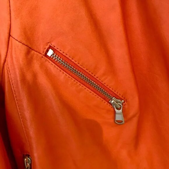 Danier moto peplum leather jacket - Picture 10 of 15